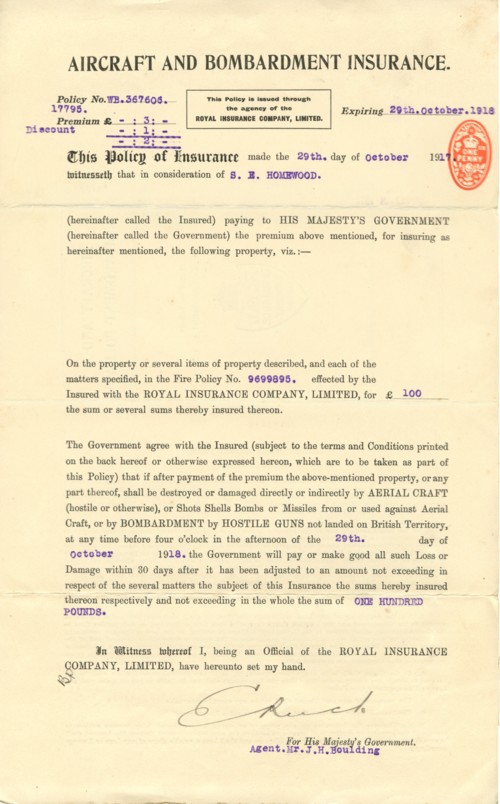 Newchurch Village Early Aircraft Detection Systems