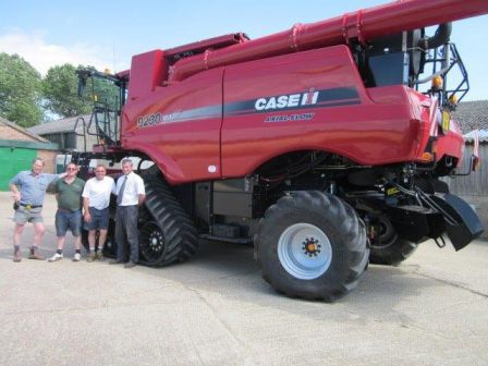 Andrew Cragg, Darren Moulding, David Wilcoxon, Ross Leech and a Case Combine, 2014